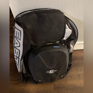 Easton Black and White Baseball/Softball Backpack